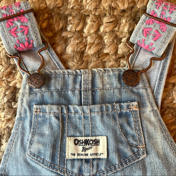 🌸 oshkosh b’gosh shortalls - Picture 5 of 9